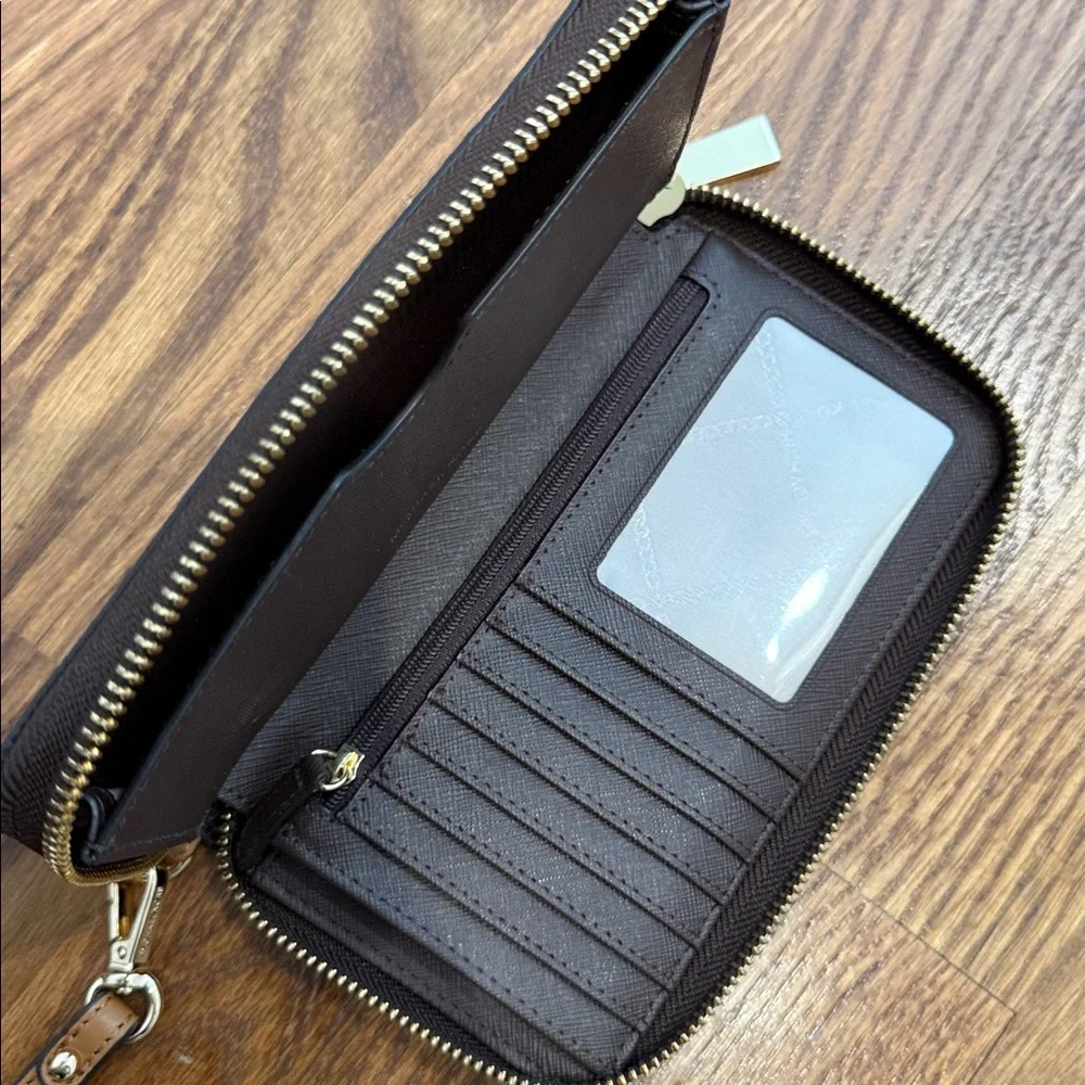 Michael Kors Jet Set Signature Logo Smartphone Wristlet - Picture 6 of 8